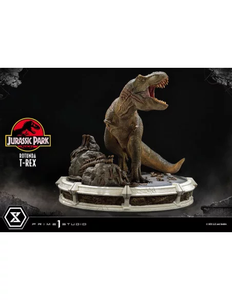 Jurassic Park Estatua 1/6 Rotunda T-Rex 37 cm