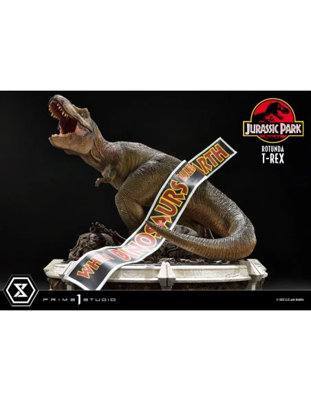 Jurassic Park Estatua 1/6 Rotunda T-Rex 37 cm