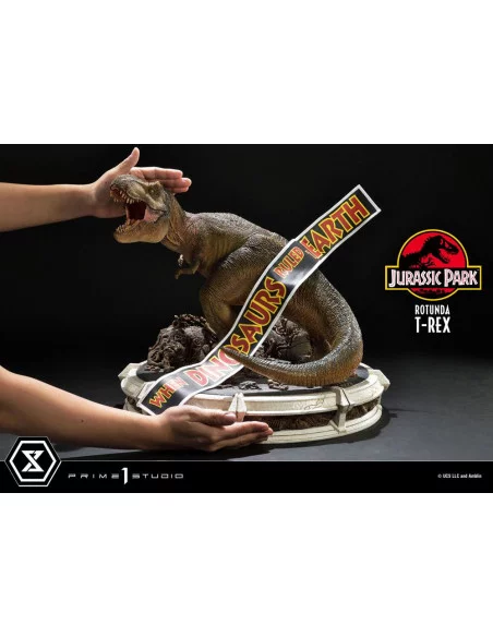 Jurassic Park Estatua 1/6 Rotunda T-Rex 37 cm