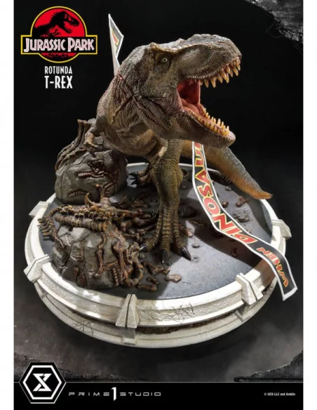 Jurassic Park Estatua 1/6 Rotunda T-Rex 37 cm