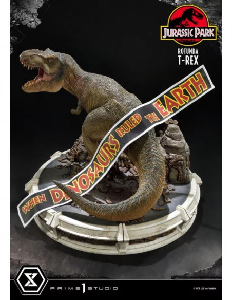 Jurassic Park Estatua 1/6 Rotunda T-Rex 37 cm