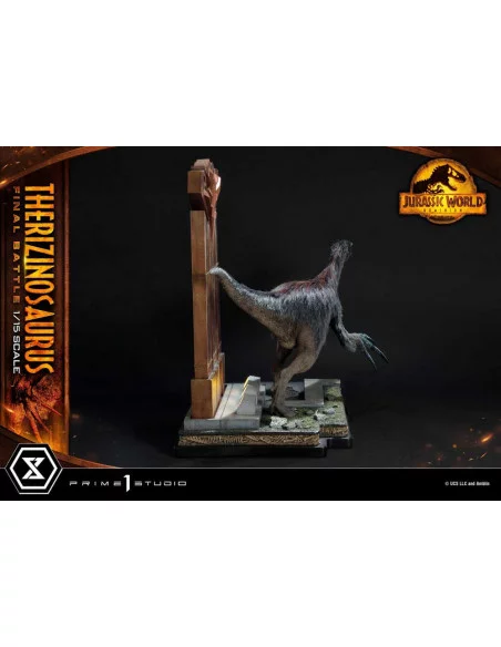 Jurassic World: Dominion Estatua Legacy Museum Collection 1/15 Therizinosaurus Final Battle Regular Version 55 cm