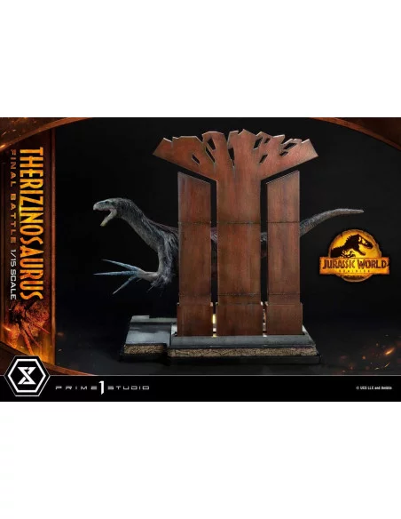 Jurassic World: Dominion Estatua Legacy Museum Collection 1/15 Therizinosaurus Final Battle Regular Version 55 cm