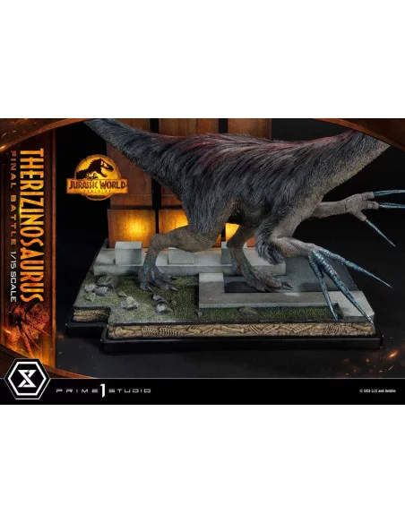 Jurassic World: Dominion Estatua Legacy Museum Collection 1/15 Therizinosaurus Final Battle Regular Version 55 cm