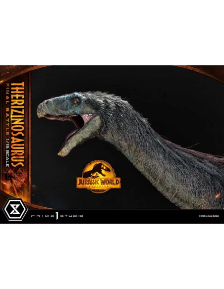 Jurassic World: Dominion Estatua Legacy Museum Collection 1/15 Therizinosaurus Final Battle Regular Version 55 cm