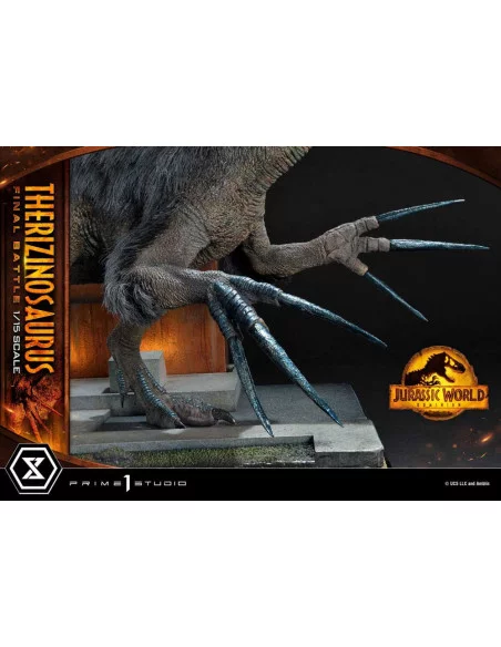 Jurassic World: Dominion Estatua Legacy Museum Collection 1/15 Therizinosaurus Final Battle Regular Version 55 cm