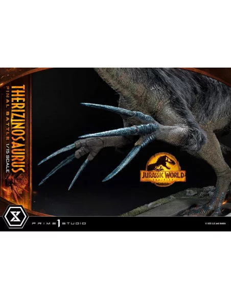 Jurassic World: Dominion Estatua Legacy Museum Collection 1/15 Therizinosaurus Final Battle Regular Version 55 cm