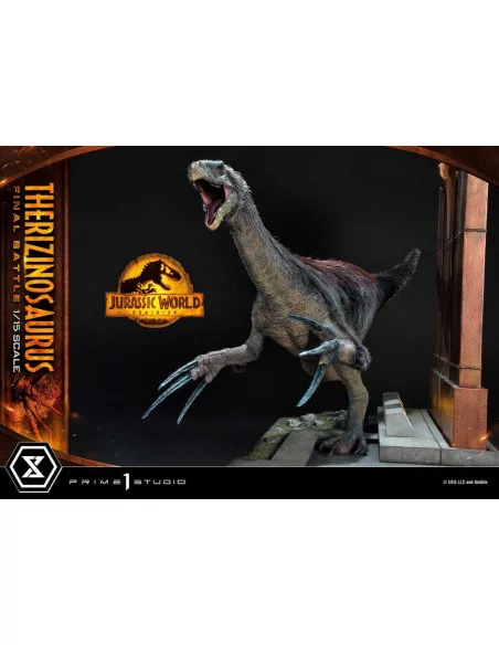 Jurassic World: Dominion Estatua Legacy Museum Collection 1/15 Therizinosaurus Final Battle Regular Version 55 cm