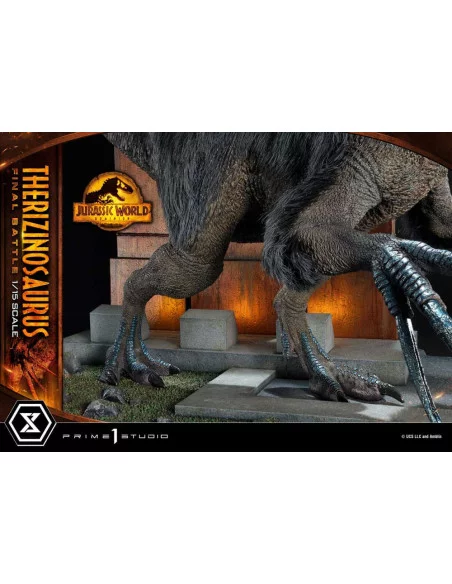 Jurassic World: Dominion Estatua Legacy Museum Collection 1/15 Therizinosaurus Final Battle Regular Version 55 cm