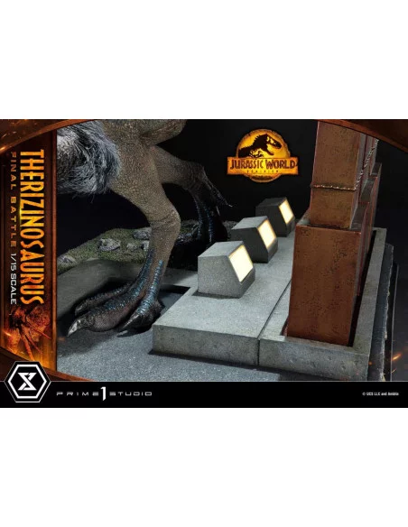 Jurassic World: Dominion Estatua Legacy Museum Collection 1/15 Therizinosaurus Final Battle Regular Version 55 cm