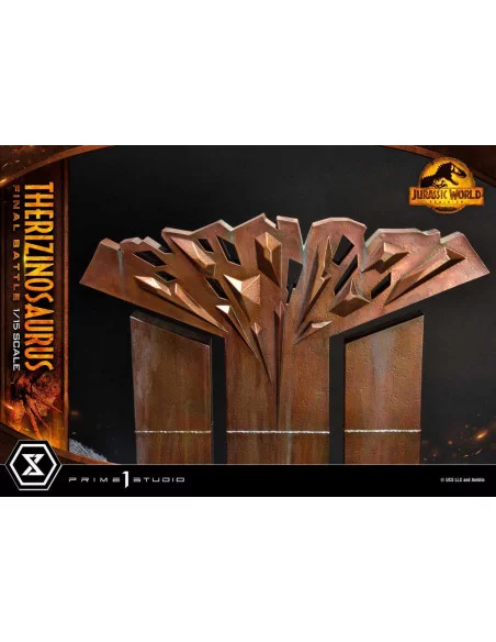 Jurassic World: Dominion Estatua Legacy Museum Collection 1/15 Therizinosaurus Final Battle Regular Version 55 cm