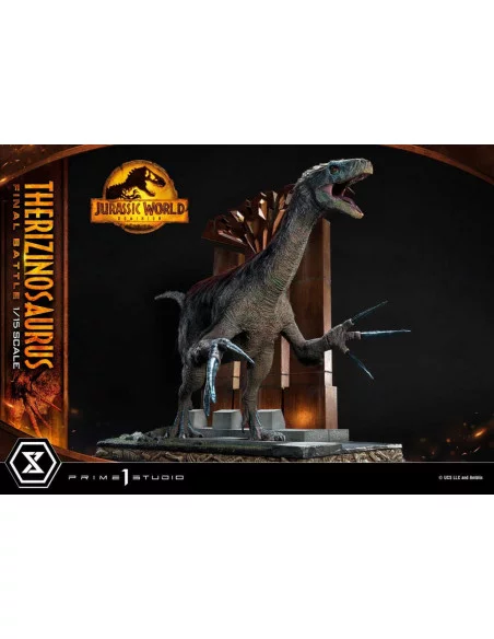 Jurassic World: Dominion Estatua Legacy Museum Collection 1/15 Therizinosaurus Final Battle Regular Version 55 cm