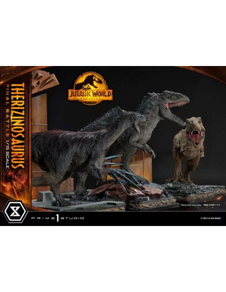 Jurassic World: Dominion Estatua Legacy Museum Collection 1/15 Therizinosaurus Final Battle Regular Version 55 cm