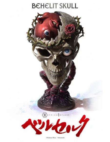 Berserk Estatua Life Scale Behelit Skull 20 cm