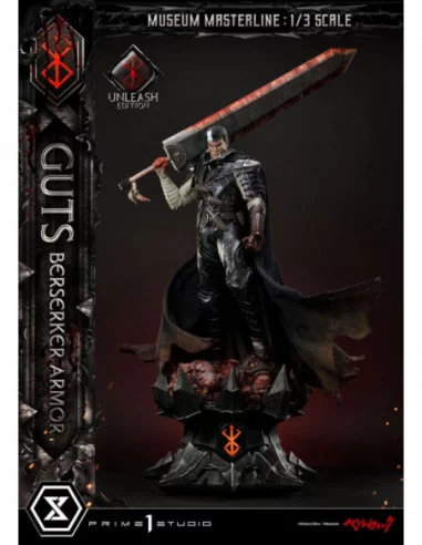 Berserk Estatua Museum Masterline 1/3 Guts Berserker Armor Unleash Edition 121 cm