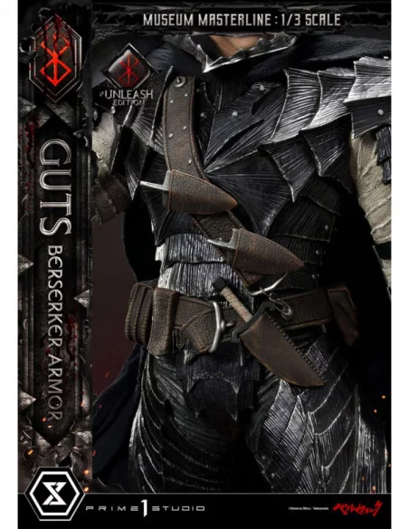 Berserk Estatua Museum Masterline 1/3 Guts Berserker Armor Unleash Edition 121 cm