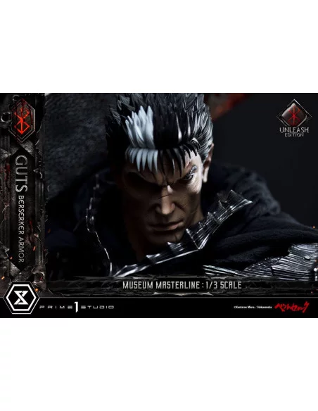 Berserk Estatua Museum Masterline 1/3 Guts Berserker Armor Unleash Edition 121 cm