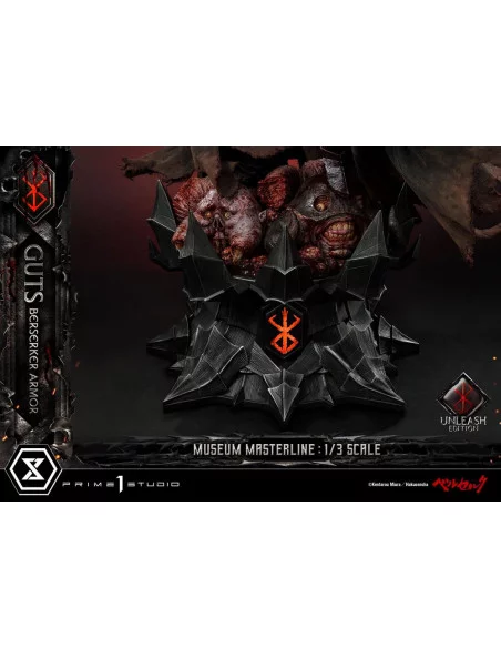 Berserk Estatua Museum Masterline 1/3 Guts Berserker Armor Unleash Edition 121 cm