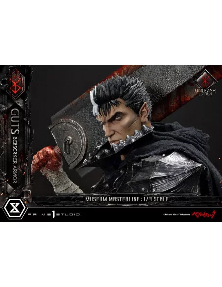 Berserk Estatua Museum Masterline 1/3 Guts Berserker Armor Unleash Edition 121 cm