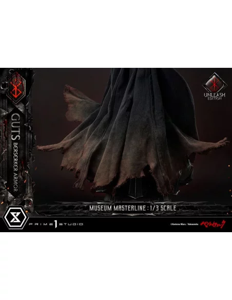 Berserk Estatua Museum Masterline 1/3 Guts Berserker Armor Unleash Edition 121 cm