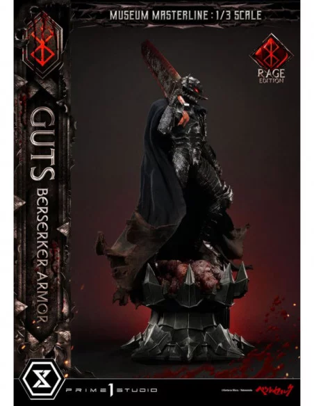 Berserk Estatua Museum Masterline 1/3 Guts Berserker Armor Rage Edition 121 cm