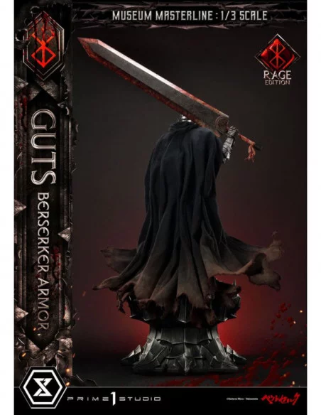 Berserk Estatua Museum Masterline 1/3 Guts Berserker Armor Rage Edition 121 cm