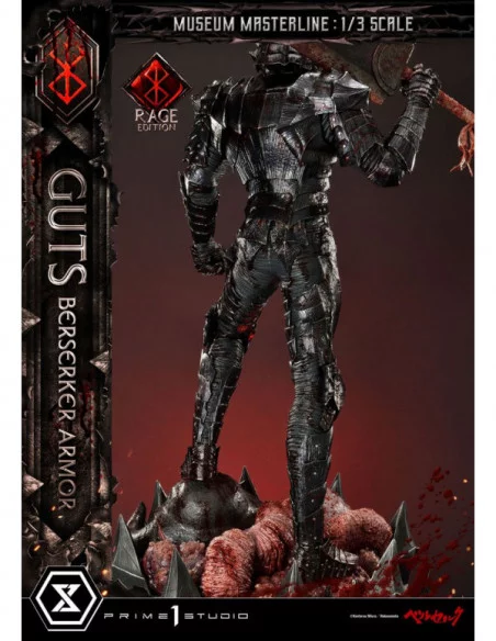 Berserk Estatua Museum Masterline 1/3 Guts Berserker Armor Rage Edition 121 cm