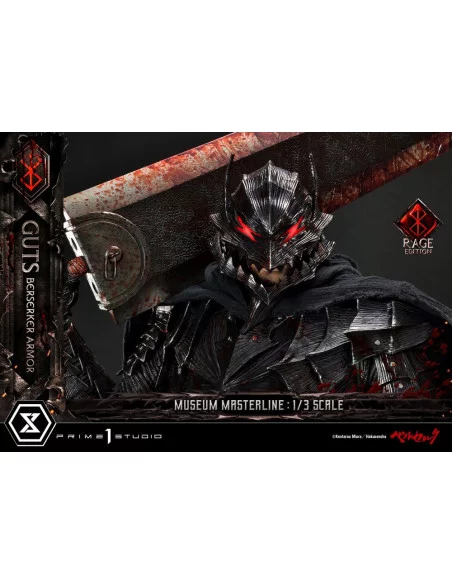 Berserk Estatua Museum Masterline 1/3 Guts Berserker Armor Rage Edition 121 cm