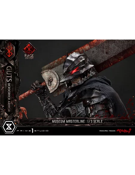 Berserk Estatua Museum Masterline 1/3 Guts Berserker Armor Rage Edition 121 cm