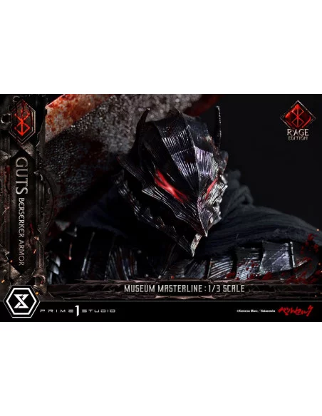 Berserk Estatua Museum Masterline 1/3 Guts Berserker Armor Rage Edition 121 cm