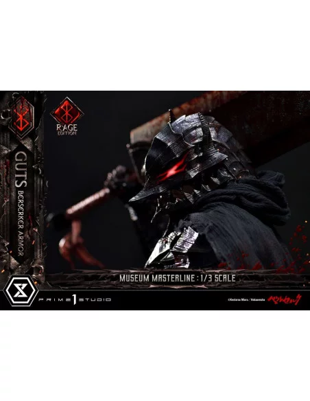 Berserk Estatua Museum Masterline 1/3 Guts Berserker Armor Rage Edition 121 cm