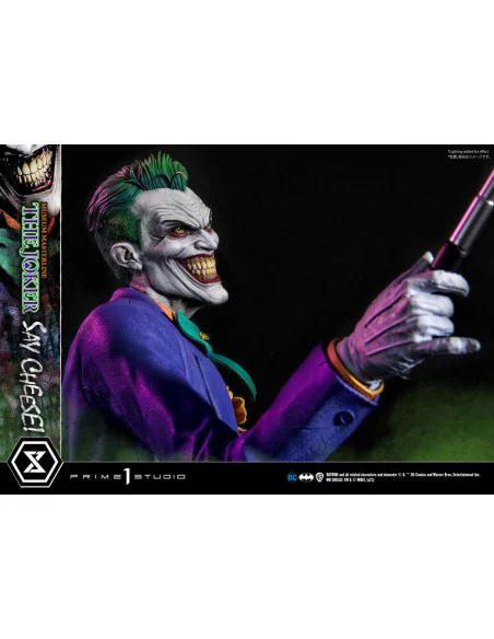 DC Comics Estatua 1/3 The Joker Say Cheese 99 cm