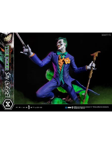 DC Comics Estatua 1/3 The Joker Say Cheese 99 cm