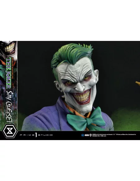 DC Comics Estatua 1/3 The Joker Say Cheese 99 cm