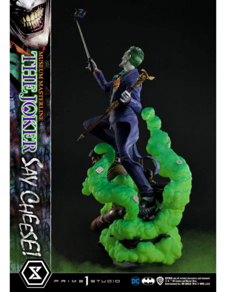 DC Comics Estatua 1/3 The Joker Say Cheese 99 cm