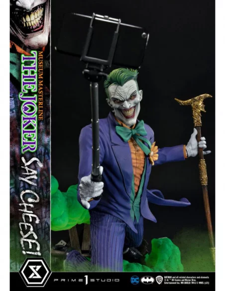 DC Comics Estatua 1/3 The Joker Say Cheese 99 cm