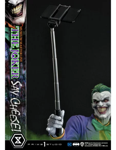 DC Comics Estatua 1/3 The Joker Say Cheese 99 cm