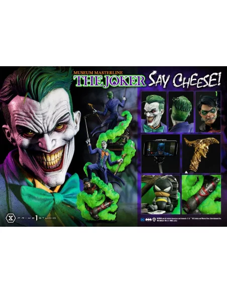 DC Comics Estatua 1/3 The Joker Say Cheese 99 cm