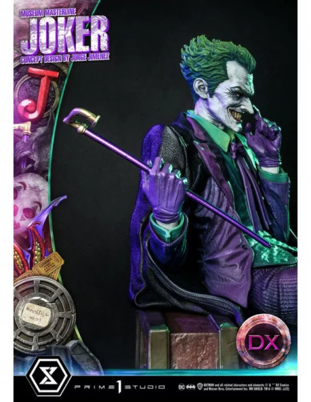 DC Comics Estatua 1/3 The Joker Deluxe Bonus Version Concept Design by Jorge Jimenez 53 cm