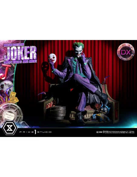 DC Comics Estatua 1/3 The Joker Deluxe Bonus Version Concept Design by Jorge Jimenez 53 cm