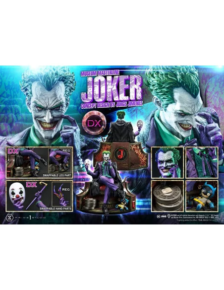 DC Comics Estatua 1/3 The Joker Deluxe Bonus Version Concept Design by Jorge Jimenez 53 cm