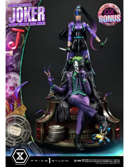 DC Comics Estatua 1/3 The Joker Deluxe Bonus Version Concept Design by Jorge Jimenez 53 cm