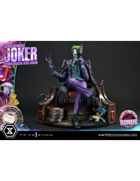 DC Comics Estatua 1/3 The Joker Deluxe Bonus Version Concept Design by Jorge Jimenez 53 cm