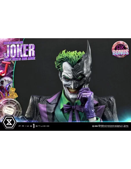 DC Comics Estatua 1/3 The Joker Deluxe Bonus Version Concept Design by Jorge Jimenez 53 cm