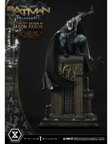 DC Comics Estatua Museum Masterline 1/3 Batman Triumphant (Concept Design By Jason Fabok) Bonus Version 119 cm