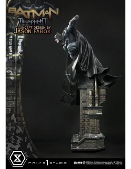 DC Comics Estatua Museum Masterline 1/3 Batman Triumphant (Concept Design By Jason Fabok) Bonus Version 119 cm