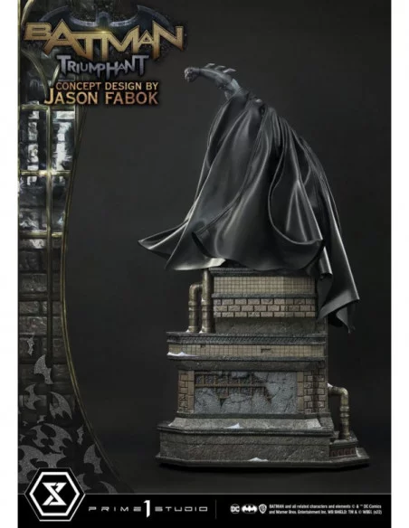 DC Comics Estatua Museum Masterline 1/3 Batman Triumphant (Concept Design By Jason Fabok) Bonus Version 119 cm