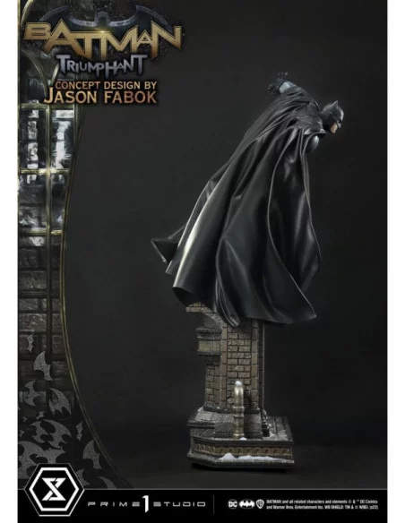 DC Comics Estatua Museum Masterline 1/3 Batman Triumphant (Concept Design By Jason Fabok) Bonus Version 119 cm