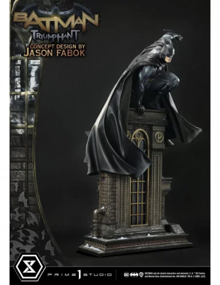 DC Comics Estatua Museum Masterline 1/3 Batman Triumphant (Concept Design By Jason Fabok) Bonus Version 119 cm