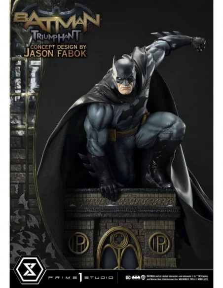 DC Comics Estatua Museum Masterline 1/3 Batman Triumphant (Concept Design By Jason Fabok) Bonus Version 119 cm